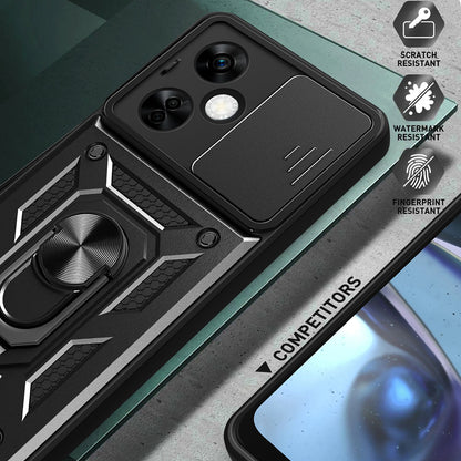 Cover til OnePlus Nord CE 3 Lite, Techsuit, CamShield, Sort