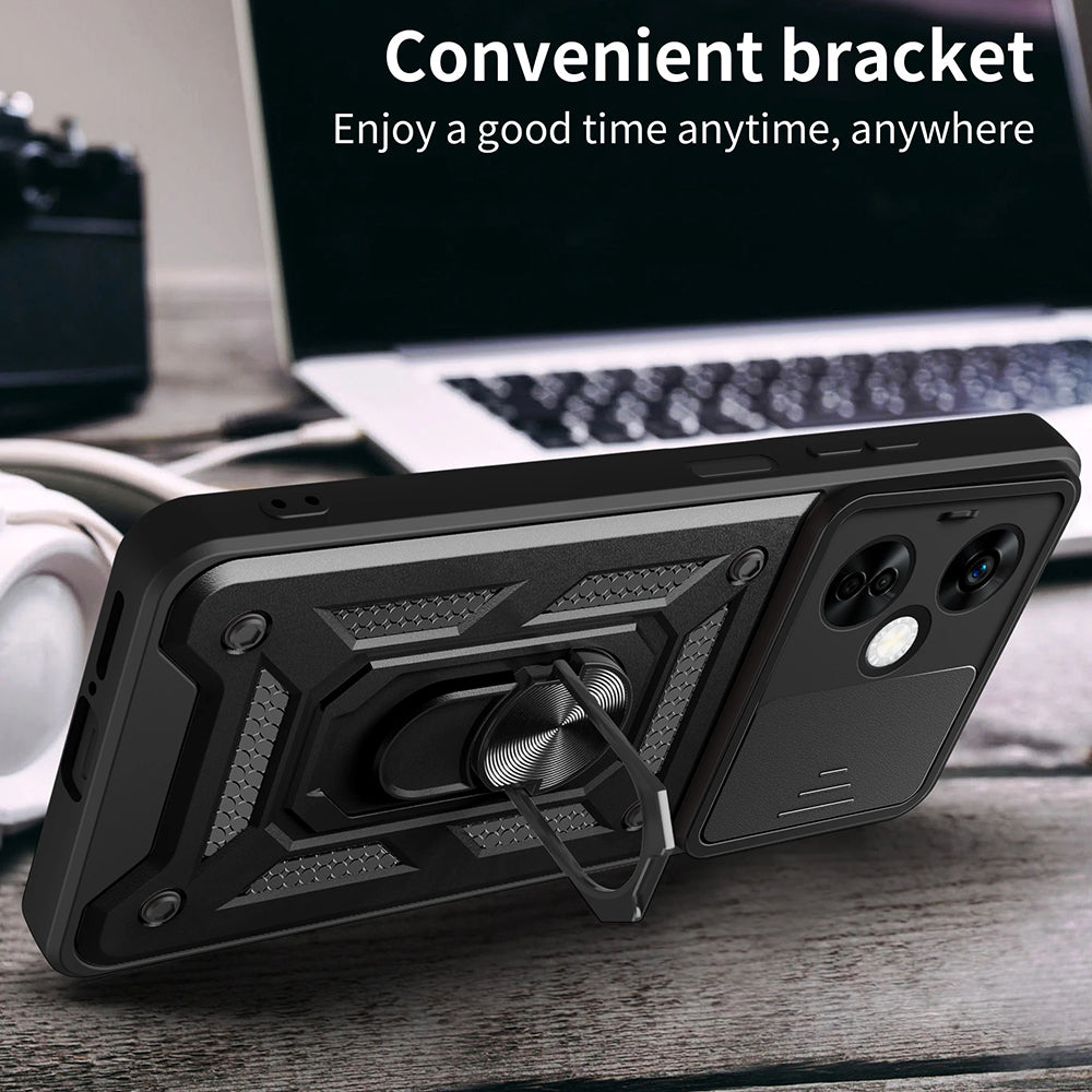 Cover til OnePlus Nord CE 3 Lite, Techsuit, CamShield, Sort