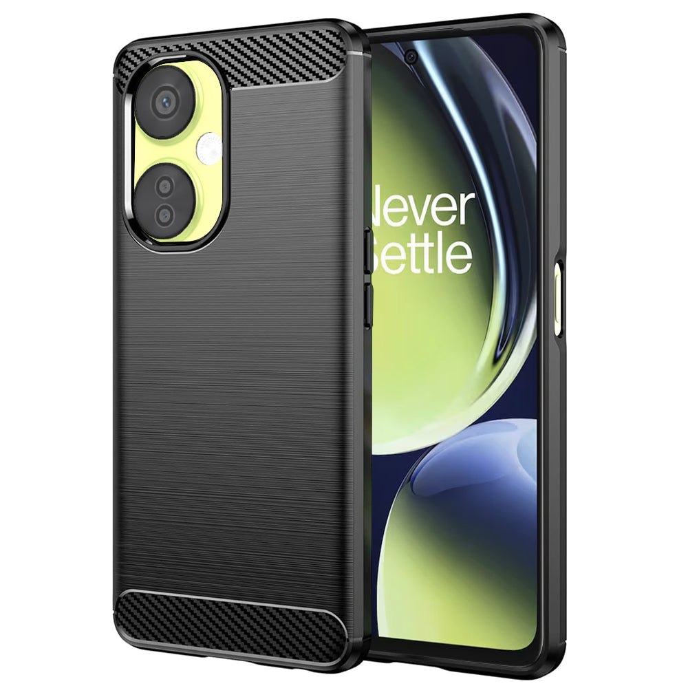 Cover til OnePlus Nord CE 3 Lite, Techsuit, Carbon, Sort