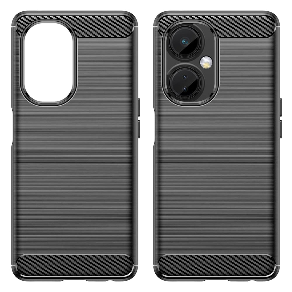 Cover til OnePlus Nord CE 3 Lite, Techsuit, Carbon, Sort
