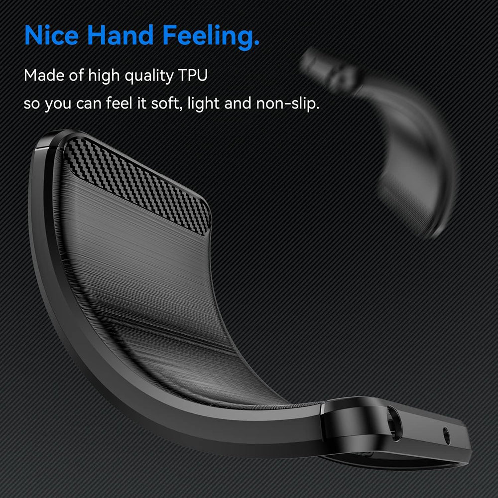 Cover til OnePlus Nord CE 3 Lite, Techsuit, Carbon, Sort