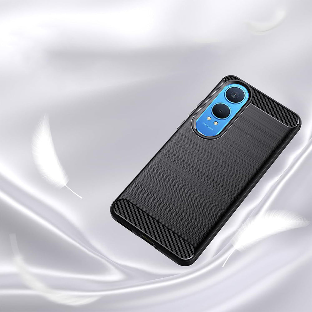 Cover til OnePlus Nord CE4 Lite, Techsuit, Carbon, Sort