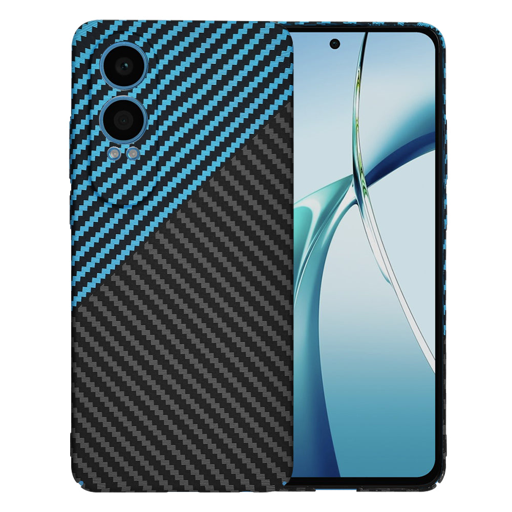 Cover til OnePlus Nord CE4 Lite, Techsuit, Carbonite FiberShell, Sort Blå