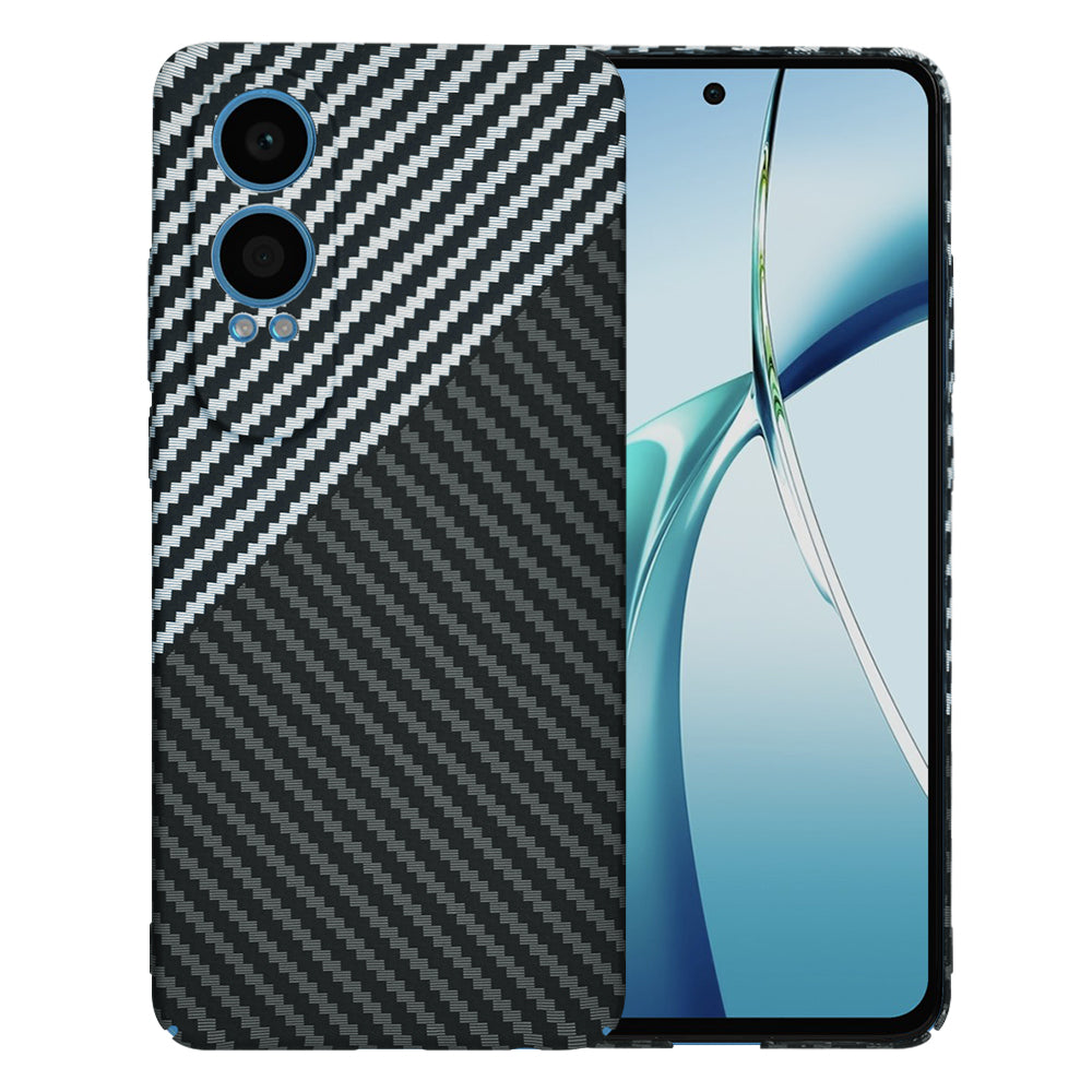 Cover til OnePlus Nord CE4 Lite, Techsuit, Carbonite FiberShell, Sort Grå