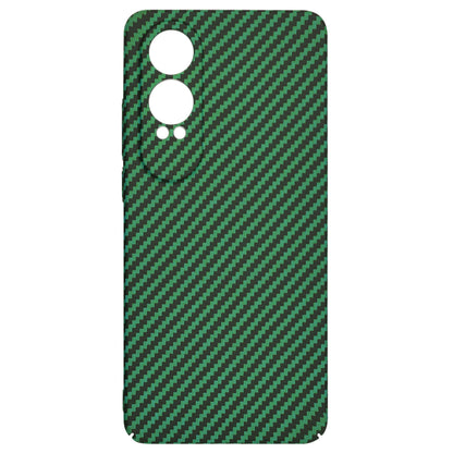Cover til OnePlus Nord CE4 Lite, Techsuit, Carbonite FiberShell, Grøn