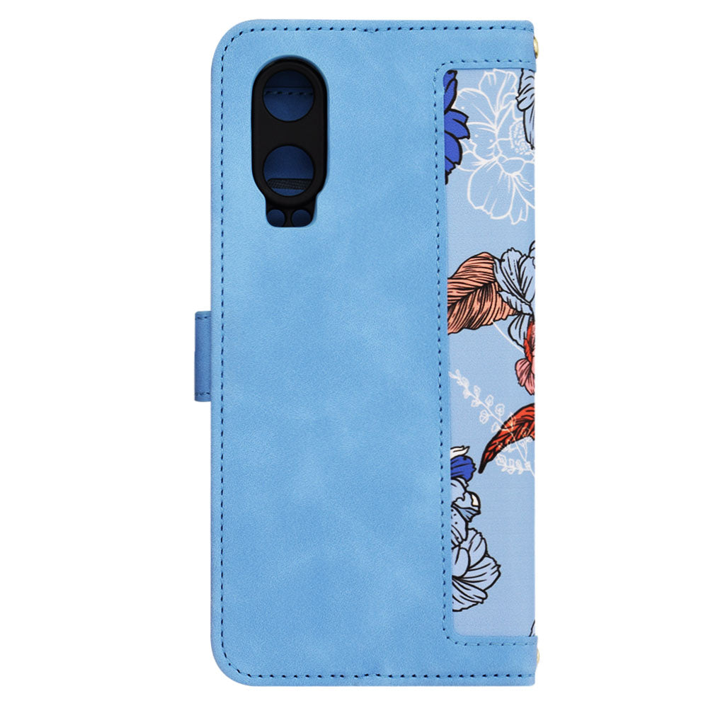 Cover til OnePlus Nord CE4 Lite, Techsuit, FlipCraft, Blå