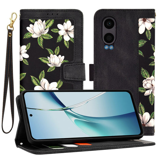 Cover til OnePlus Nord CE4 Lite, Techsuit, FlipCraft, Sort