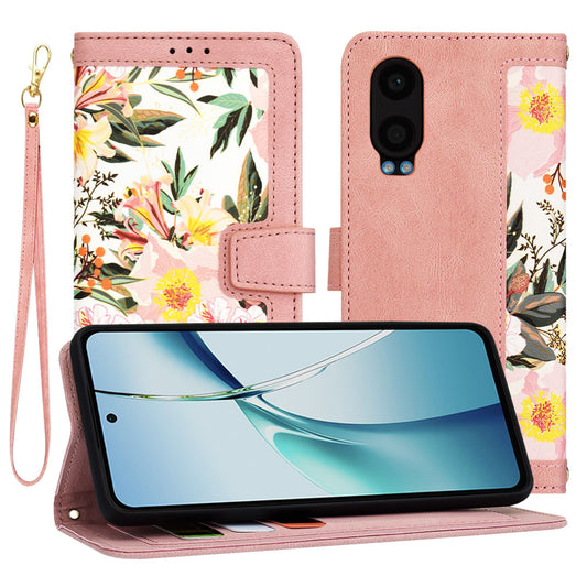 Cover til OnePlus Nord CE4 Lite, Techsuit, FlipCraft, Pink