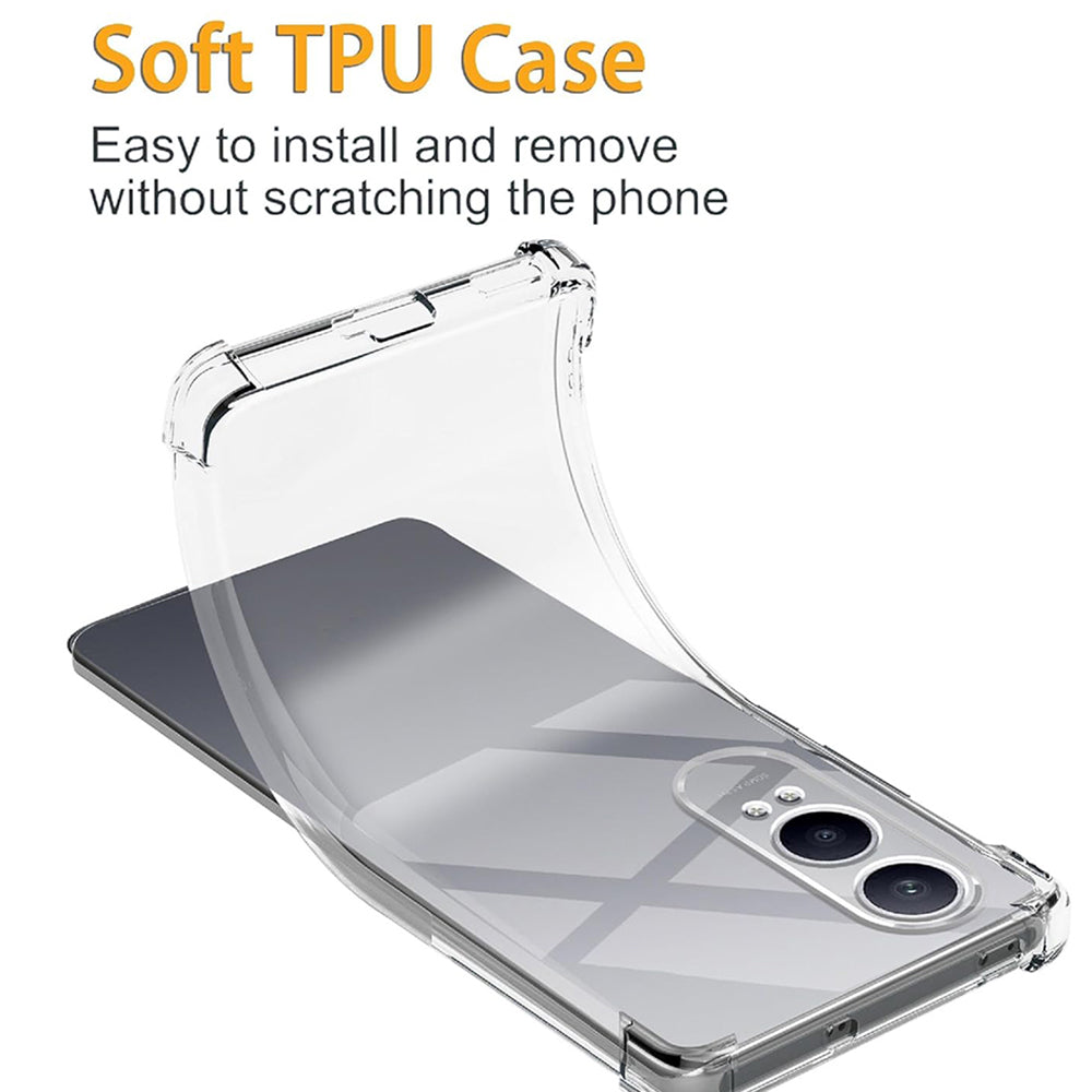 Cover til OnePlus Nord CE4 Lite, Techsuit, Stødabsorberende Klar, Transparent