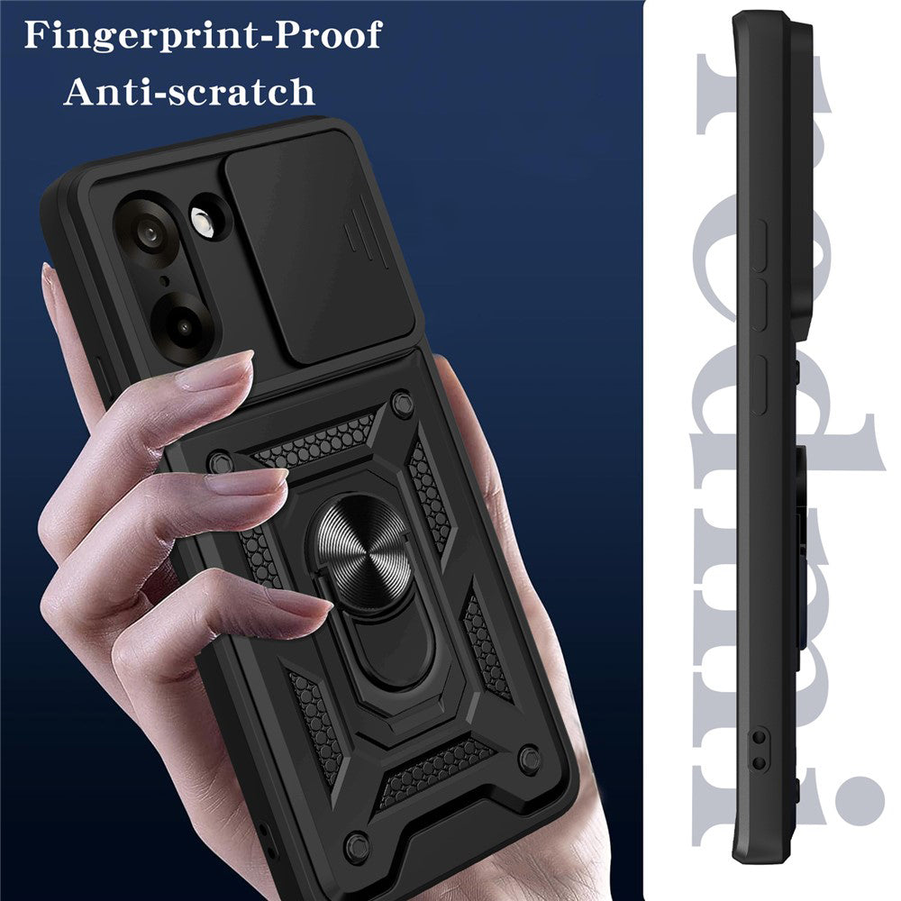Cover til OnePlus Nord CE5, Techsuit, CamShield, Sort