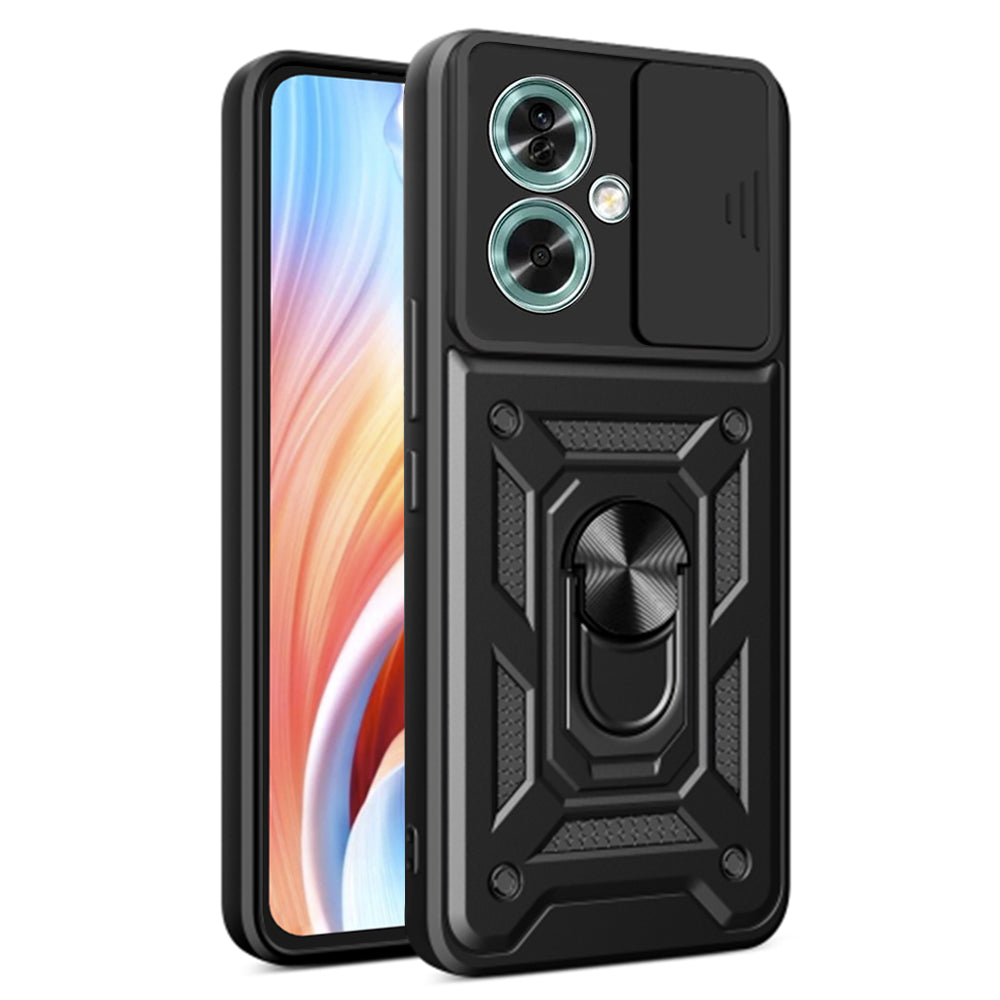 Cover til OnePlus Nord N30 SE / Oppo A79, Techsuit, CamShield, Sort