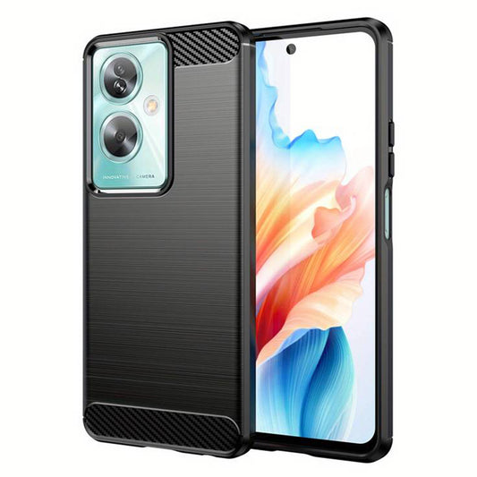 Cover til OnePlus Nord N30 SE / Oppo A79, Techsuit, Carbon, Sort