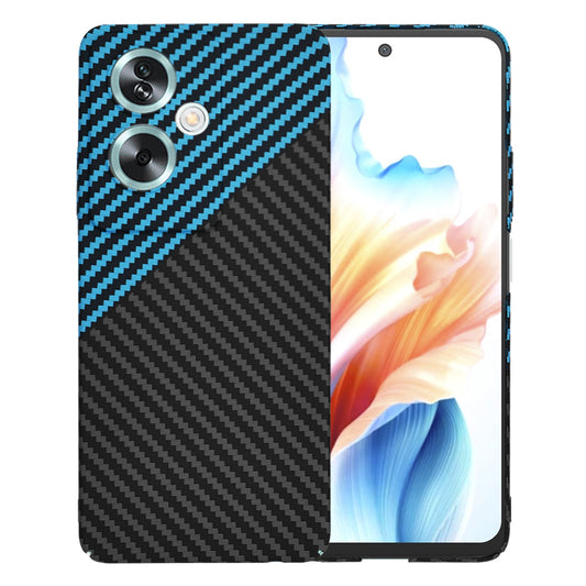 Cover til OnePlus Nord N30 SE / Oppo A79, Techsuit, Carbonite FiberShell, Sort Blå