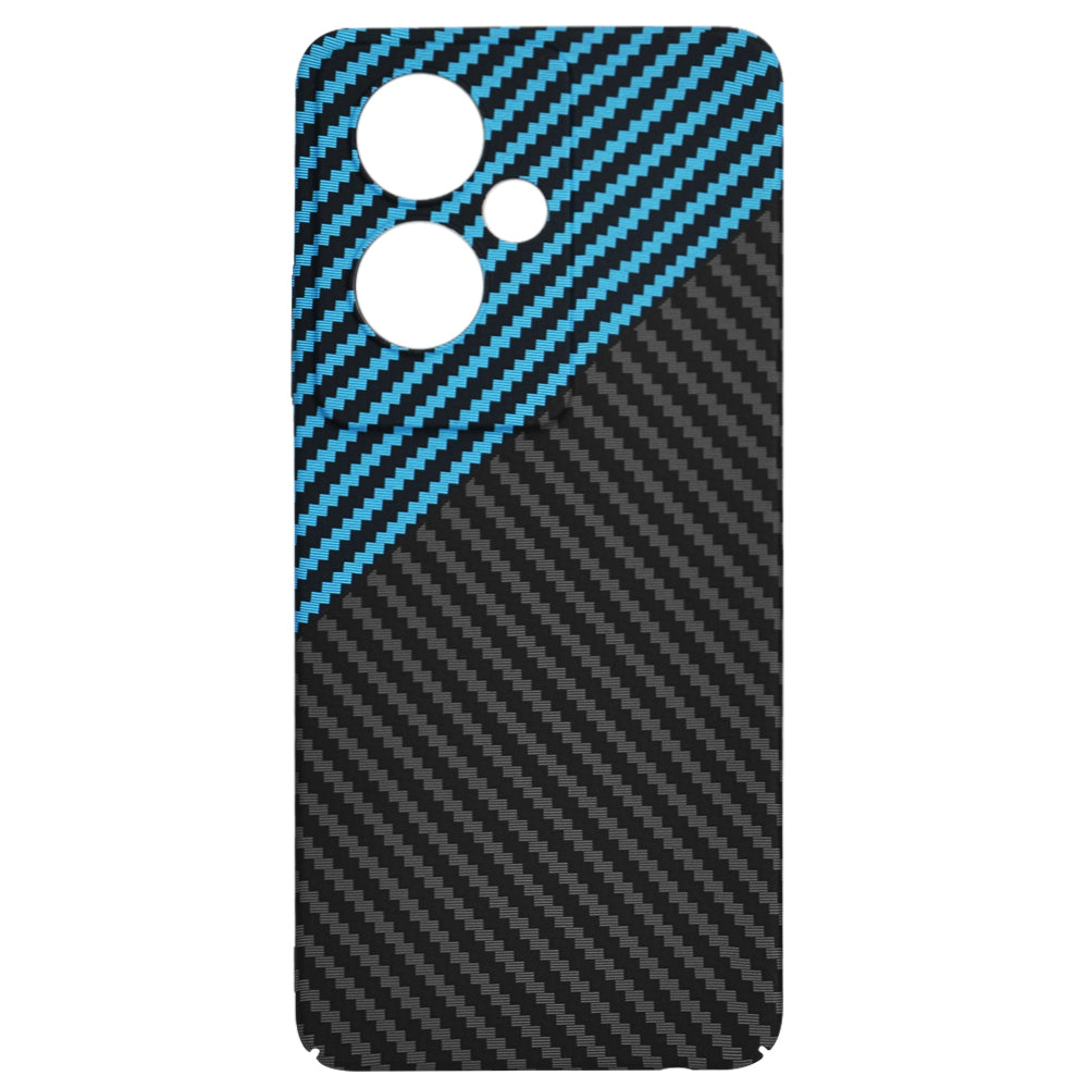 Cover til OnePlus Nord N30 SE / Oppo A79, Techsuit, Carbonite FiberShell, Sort Blå