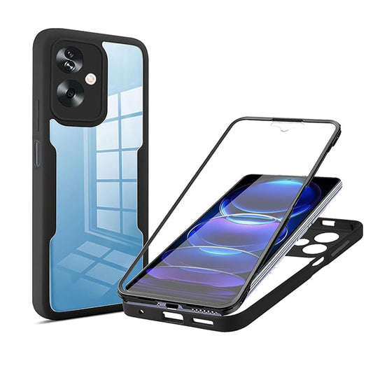 Cover til OnePlus Nord N30 SE / Oppo A79, Techsuit, ColorVerse 360, Sort