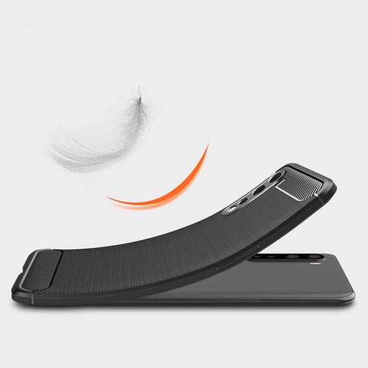 Cover til OnePlus Nord, Techsuit, Carbon, Sort
