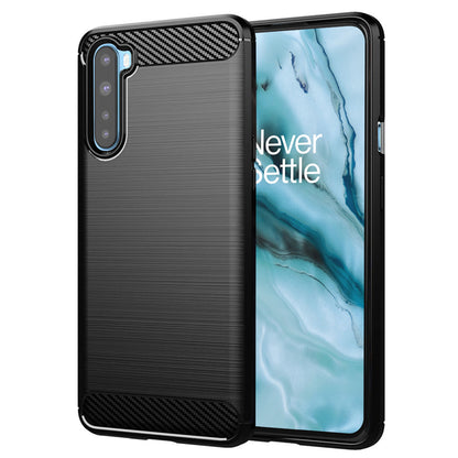 Cover til OnePlus Nord, Techsuit, Carbon, Sort