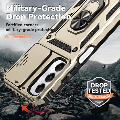 Cover til Oppo A3 4G / A3 5G, Techsuit, CamShield, Guld