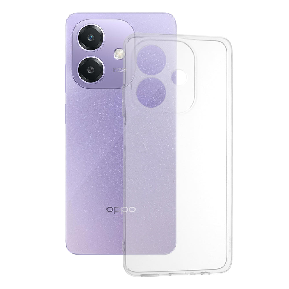 Etui til Oppo A3 4G / A3 5G, Techsuit, Klar, Gennemsigtig