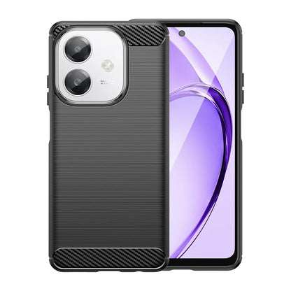 Cover til Oppo A3 4G / A3, Techsuit, Carbon, Sort