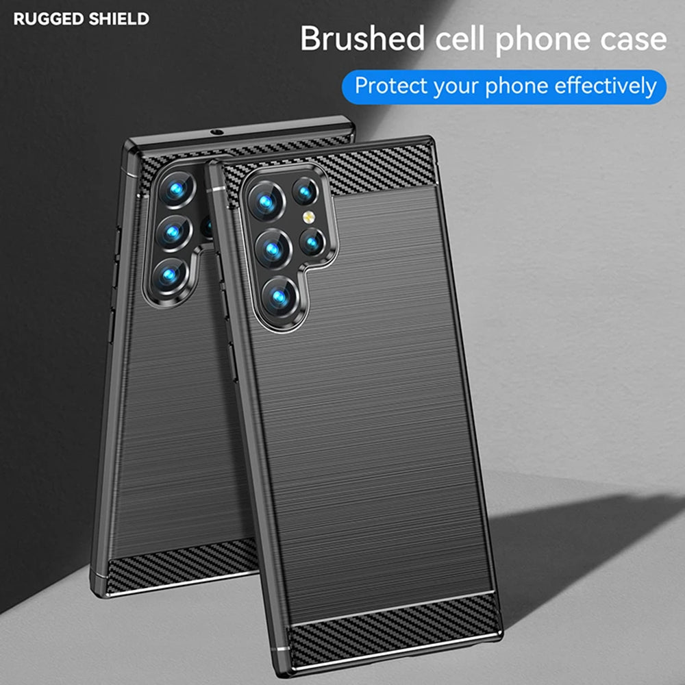 Cover til Oppo A3 4G / A3, Techsuit, Carbon, Sort