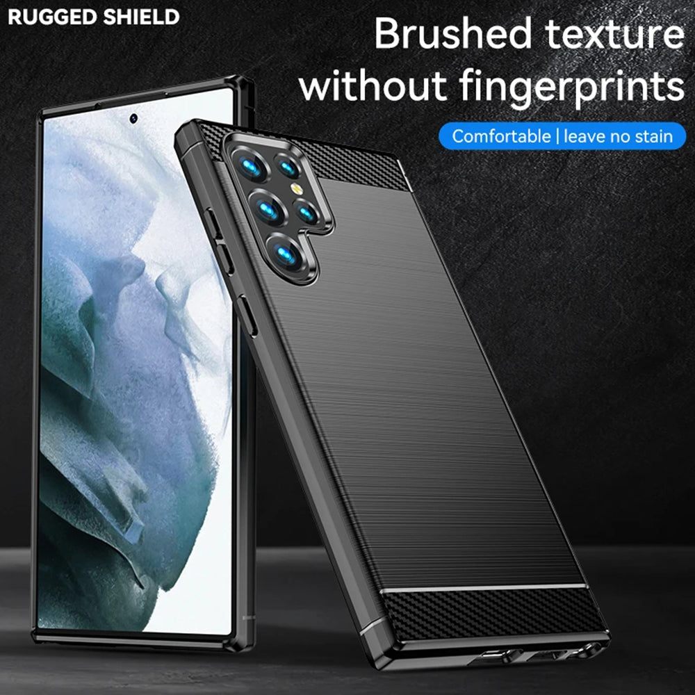 Cover til Oppo A3 4G / A3, Techsuit, Carbon, Sort