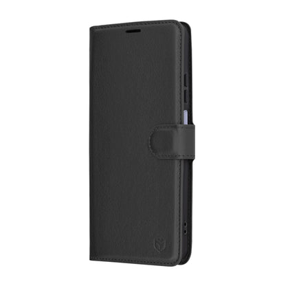 Cover til Oppo A3 4G / A3, Techsuit, Leather Folio, Sort