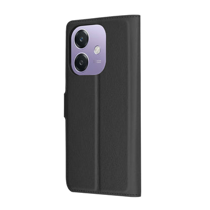 Cover til Oppo A3 4G / A3, Techsuit, Leather Folio, Sort