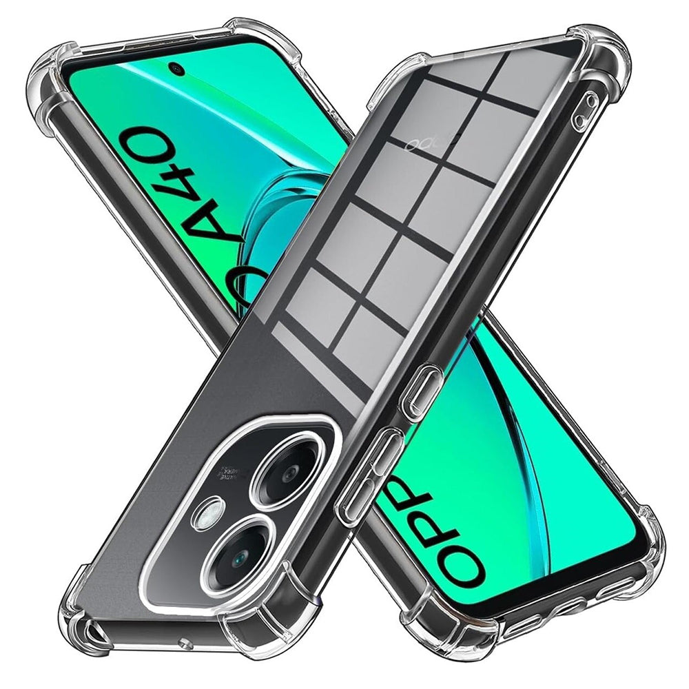 Cover til Oppo A3 4G, Techsuit, Stødabsorberende Klar, Transparent