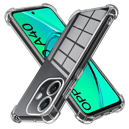 Cover til Oppo A3 4G, Techsuit, Stødabsorberende Klar, Transparent