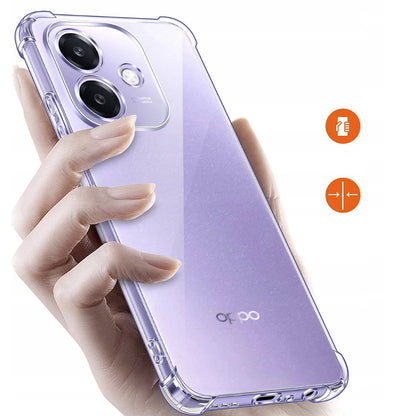 Cover til Oppo A3 4G, Techsuit, Stødabsorberende Klar, Transparent