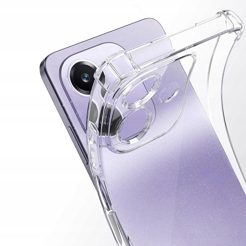 Cover til Oppo A3 4G, Techsuit, Stødabsorberende Klar, Transparent