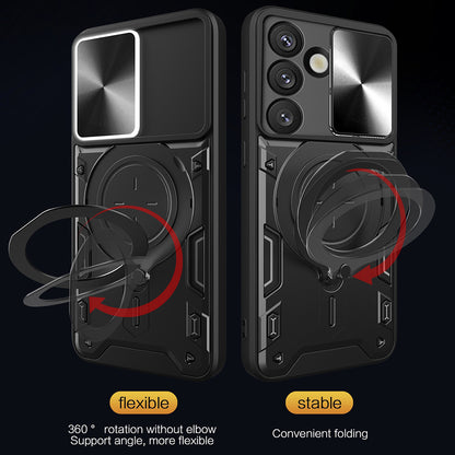 Etui til Oppo A5 4G / A5 5G, Techsuit, CamGuard Pro, Rød