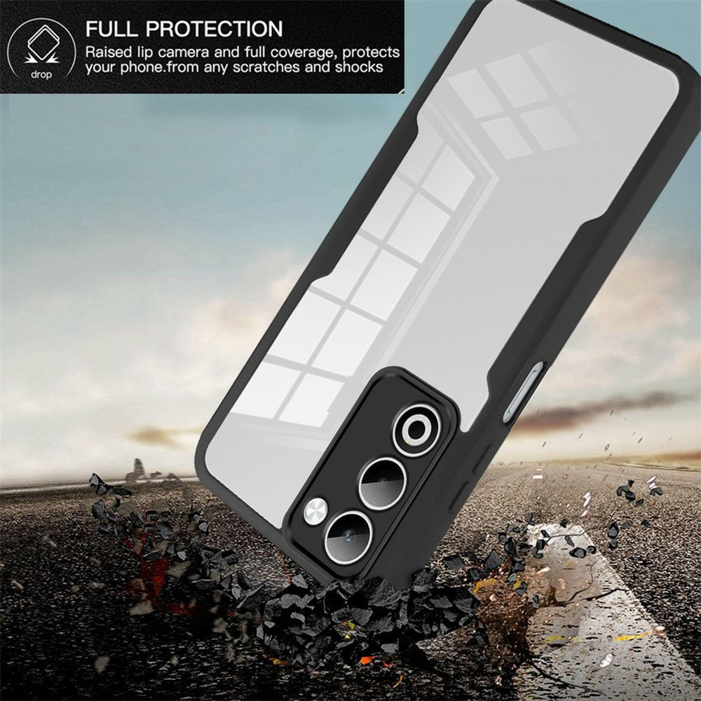 Etui til Oppo A5 4G / A5 5G, Techsuit, ColorVerse 360, Lilla