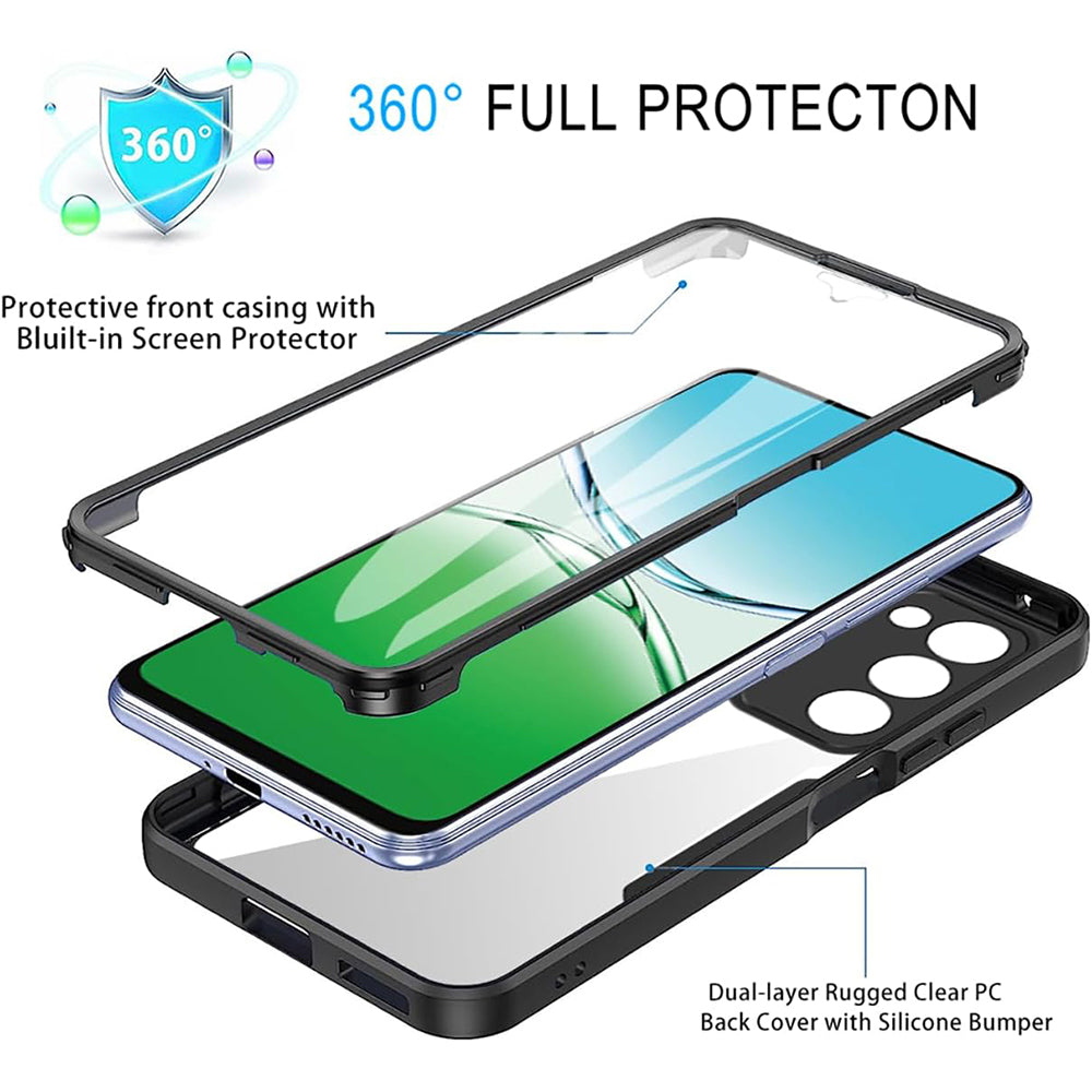 Etui til Oppo A5 4G / A5 5G, Techsuit, ColorVerse 360, Lilla