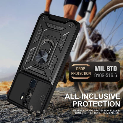 Cover til Oppo A5 4G, Techsuit, CamShield, Sort