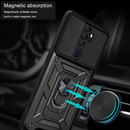 Cover til Oppo A5 4G, Techsuit, CamShield, Sort