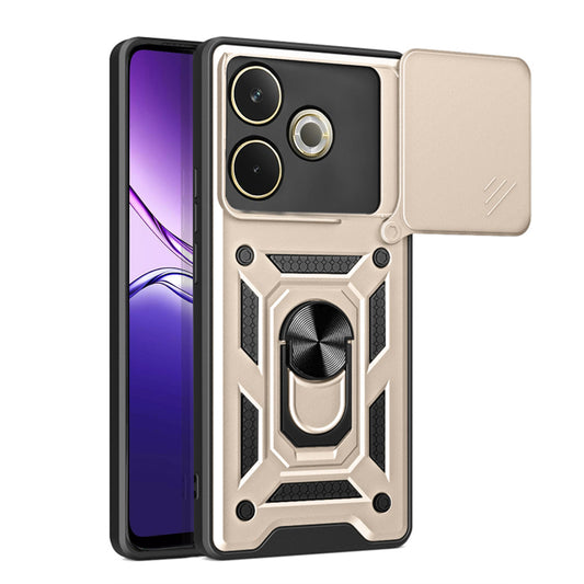 Cover til Oppo A5 Pro 4G / A5 Pro, Techsuit, CamShield, Guld