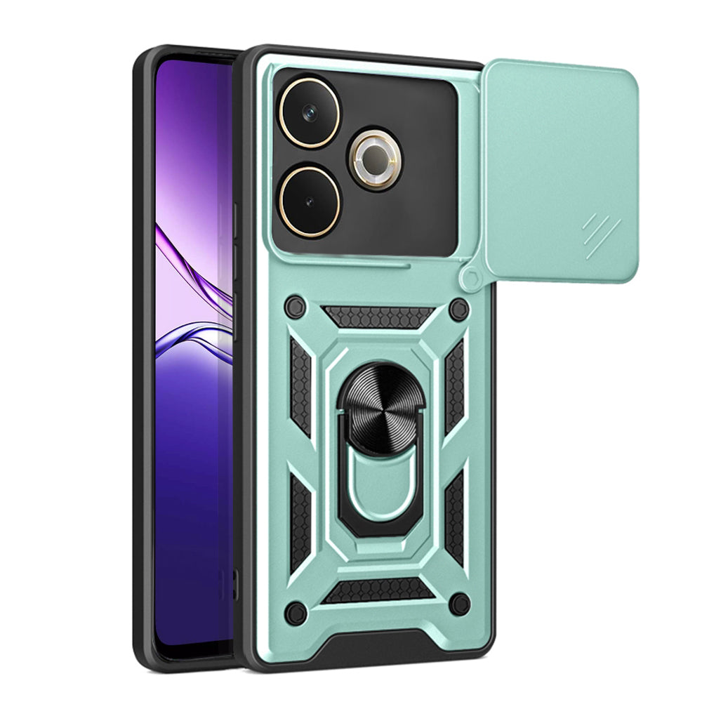 Cover til Oppo A5 Pro 4G / A5 Pro, Techsuit, CamShield, Grøn