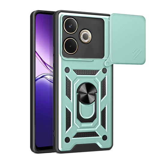 Cover til Oppo A5 Pro 4G / A5 Pro, Techsuit, CamShield, Grøn