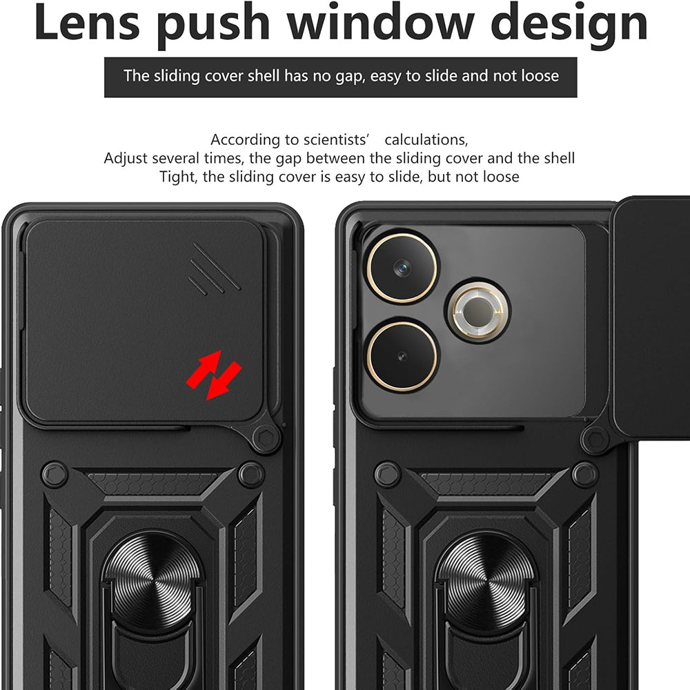 Cover til Oppo A5 Pro 4G / A5 Pro, Techsuit, CamShield, Grøn