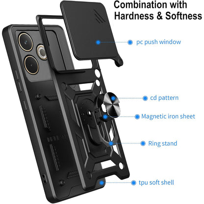 Cover til Oppo A5 Pro 4G / A5 Pro, Techsuit, CamShield, Grøn