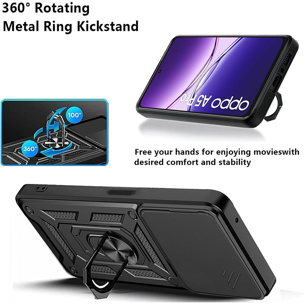 Cover til Oppo A5 Pro 4G / A5 Pro, Techsuit, CamShield, Grøn