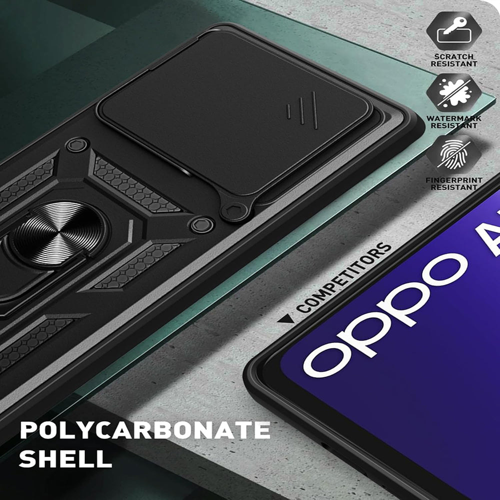 Cover til Oppo A5 Pro 4G / A5 Pro, Techsuit, CamShield, Grøn