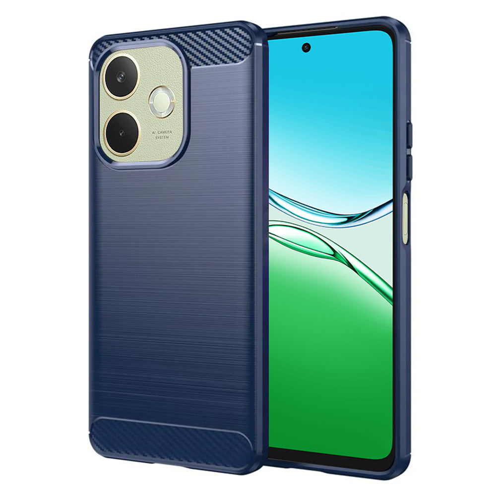 Cover til Oppo A5 Pro 4G / A5 Pro, Techsuit, Carbon, Blå