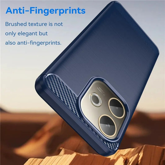 Cover til Oppo A5 Pro 4G / A5 Pro, Techsuit, Carbon, Blå