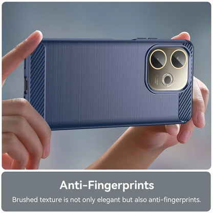 Cover til Oppo A5 Pro 4G / A5 Pro, Techsuit, Carbon, Blå