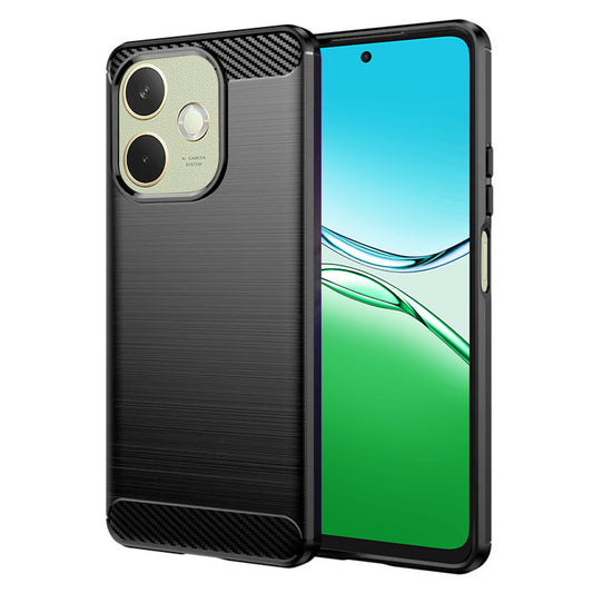 Cover til Oppo A5 Pro 4G / A5 Pro, Techsuit, Carbon, Sort