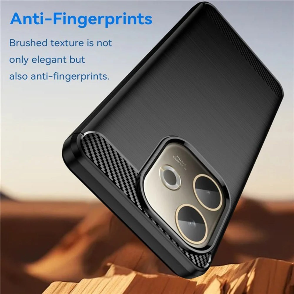 Cover til Oppo A5 Pro 4G / A5 Pro, Techsuit, Carbon, Sort