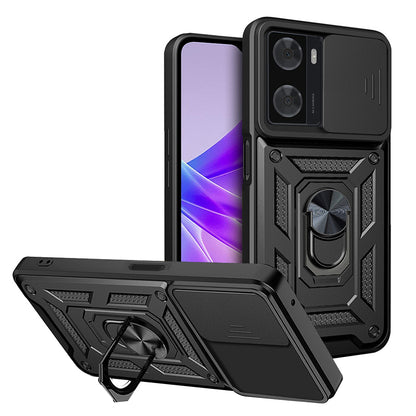 Cover til Oppo A57 4G / A57s / Oneplus Nord N20 SE, Techsuit, CamShield, Sort